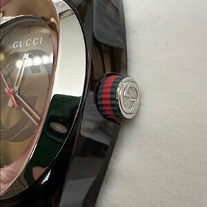 Men’s Gucci Watch with Olive Dial